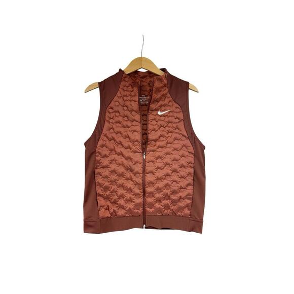 nike aeroloft gilet red